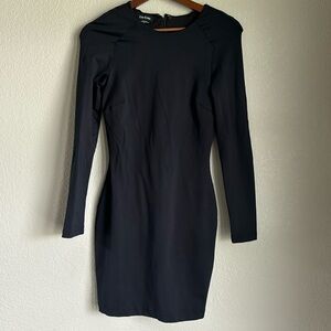 Bebe Bodycon Dress - Black - Size S. MINIMALLY WORN - LIKE NEW.